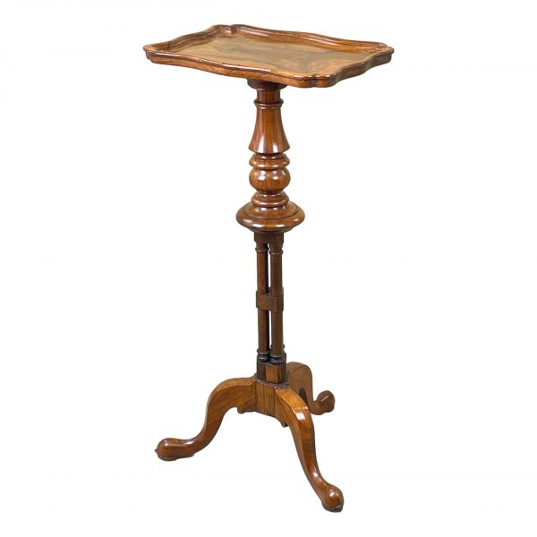 19th Century Rosewood Piecrust Occasional Table