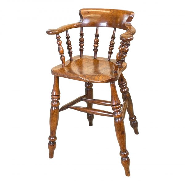 Rare 19th Century Tavern, Or Clerks, Chair