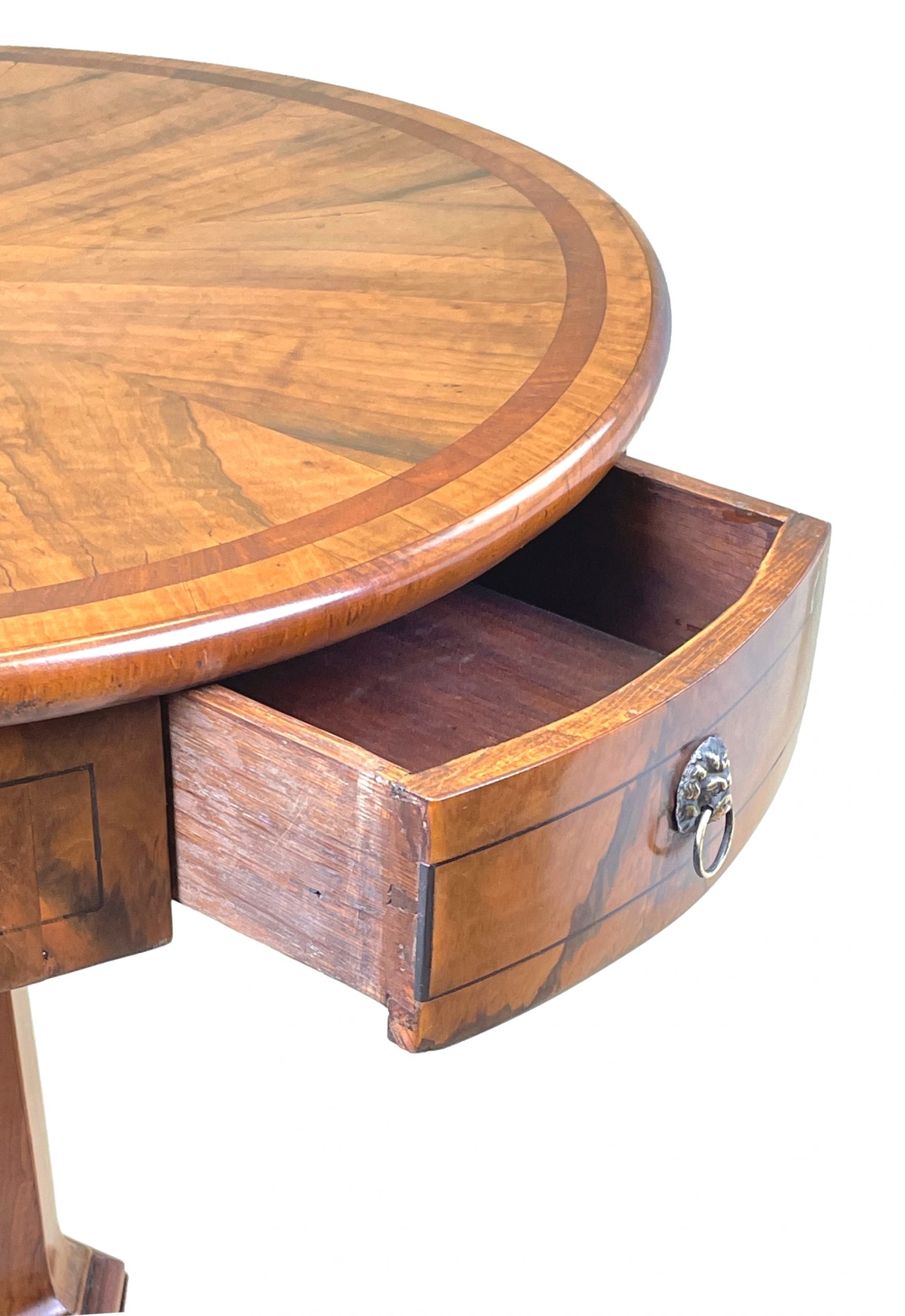 19th Century Maltese Type Drum Table S&S Timms Antiques