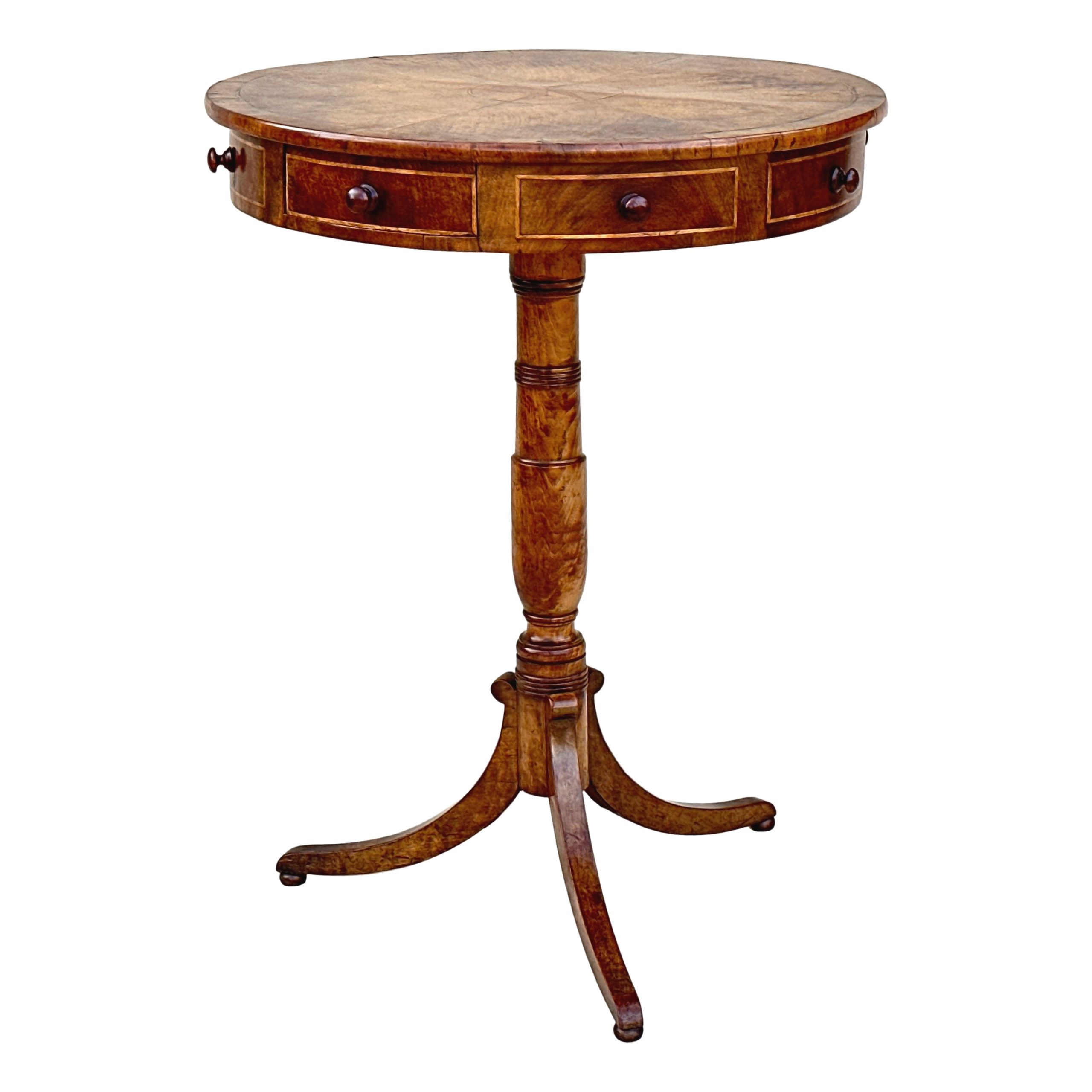 Small Maltese Type Drum Table – S&S Timms Antiques