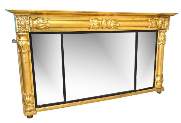 Regency Gilt Overmantle Mirror