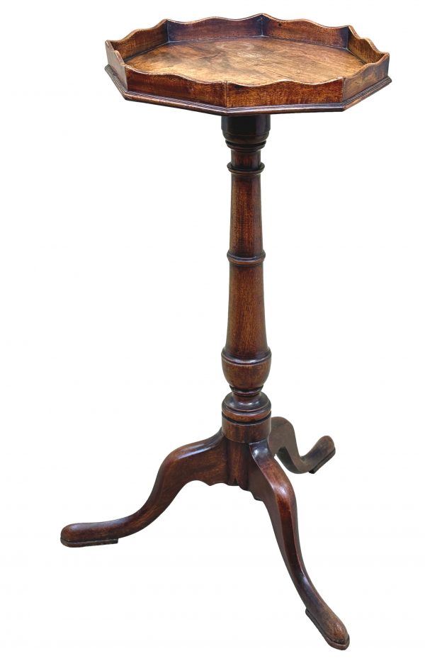 Mahogany 18th Century Candle Stand