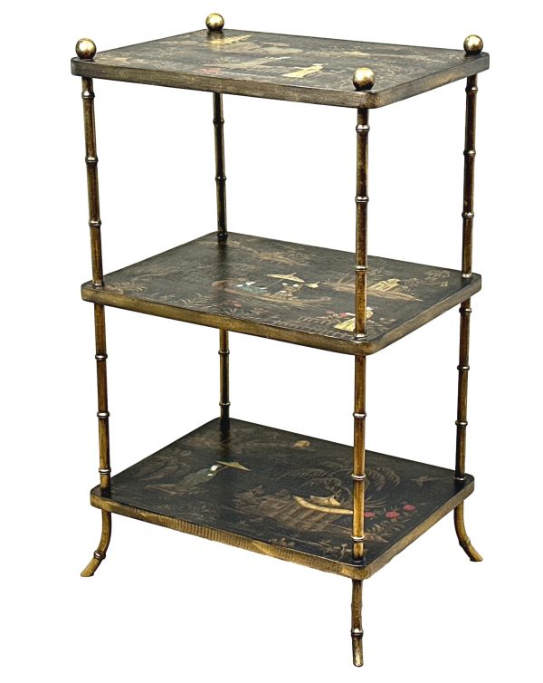 Early 20th Century Chinoiserie Etagere