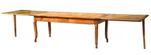 Large Early 19th Century Farmhouse Kitchen Extending Dining Table