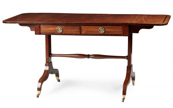 19th Century Regency Mahogany Sofa Table