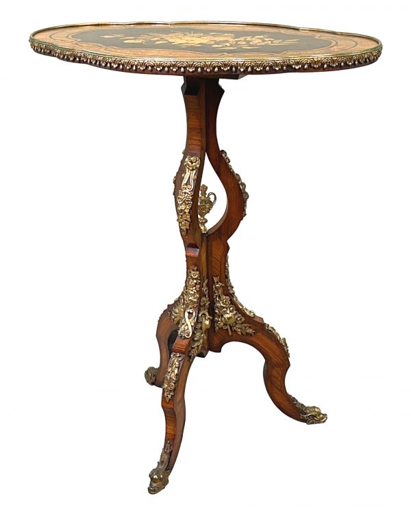 French 19th Century Walnut Wine Table