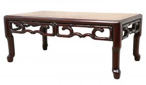 Oriental Hardwood 19th Century Coffee Table