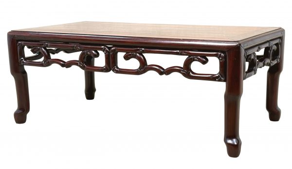 Oriental Hardwood 19th Century Coffee Table