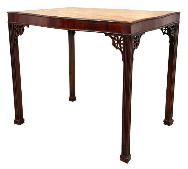 18th Century Georgian Mahogany Silver Table