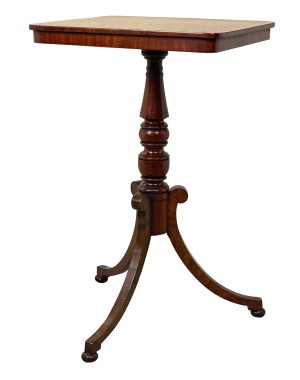 Regency Mahogany Rectangular Wine Table