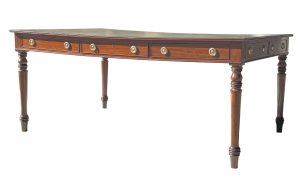 Extremely Large 19th Century Georgian Mahogany Partners Writing Table